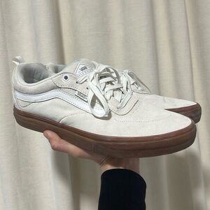 Vans Kyle Walker white suede skate shoes sneakers size 11